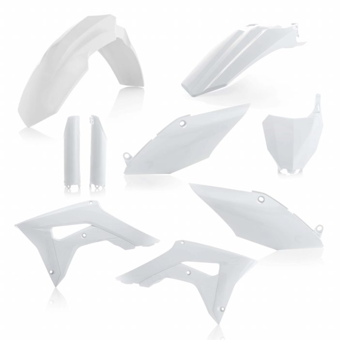 Acerbis Plastik-Kit Komplett / weiss Honda