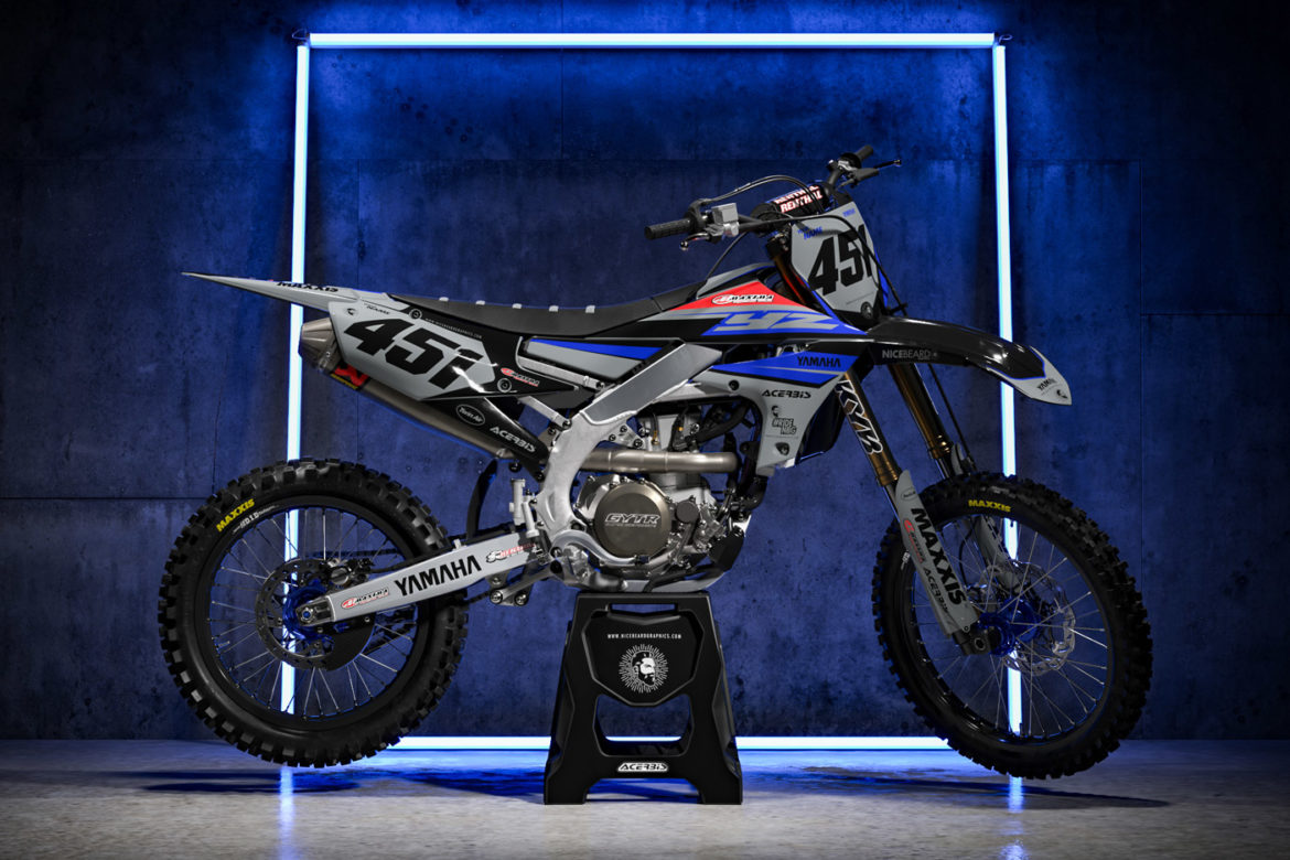 Acerbis Plastik-Kit / original Farbe für Yamaha YZ 250-450 Bj. 23-25