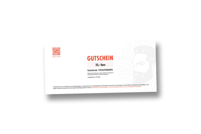 25,-€ Geschenkgutschein