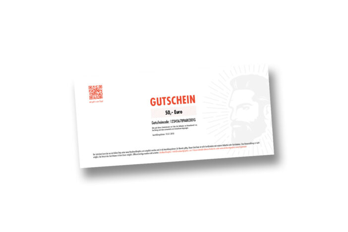 50,-€ Geschenkgutschein
