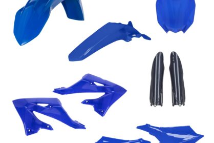 Plastikteile für deine Yamaha YZ 125250 in original Farbe bestehend aus Kotflügel vorn Kotflügel hinten Kühlerspoiler Seitenteile Gabelschützer Startnummerntafel