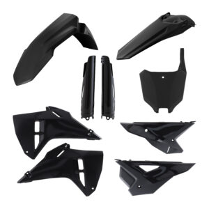 Acerbis Full-Plastik-Kit in schwarz. Passend für Honda CRF 250-450. Baujahre 2025-2026