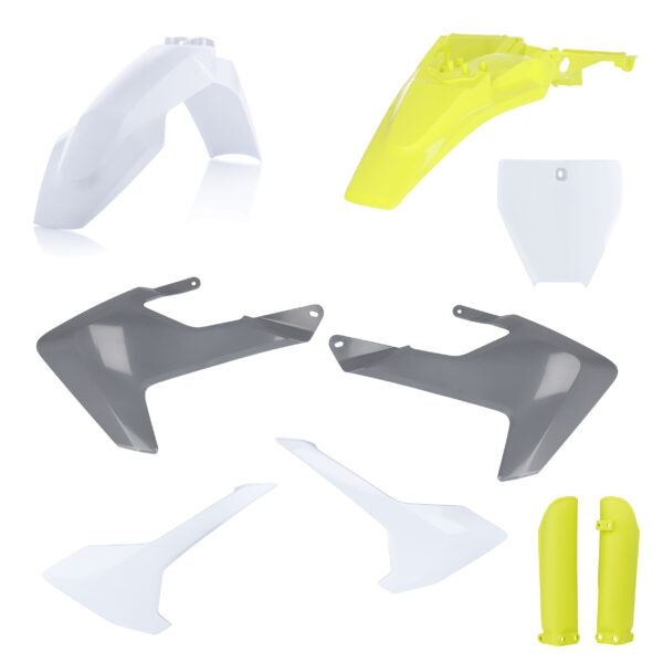 Acerbis Plastik-Kit in OEM23. Passend für Husqvarna TC 65. Baujahre 2017-2023